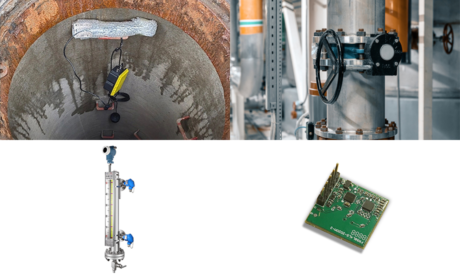 Microwave radar sensing module radar level gauge application